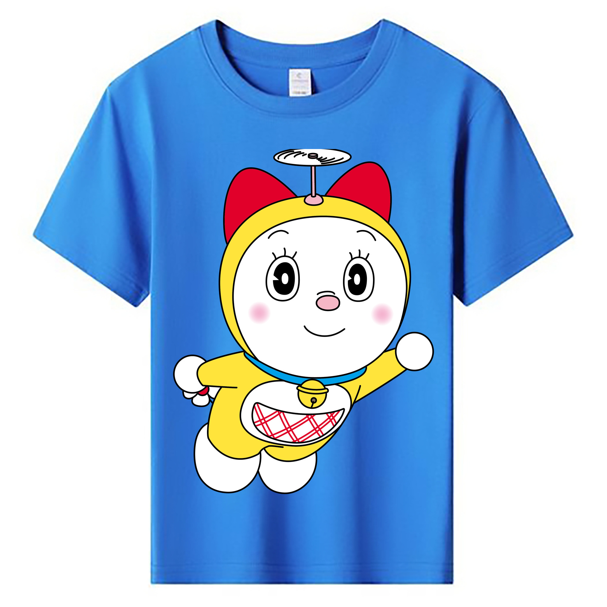 （画像用） ドラえもん ドラミ Doraemon Dorami 綿100％キッズTシャツ（フロントプリント）